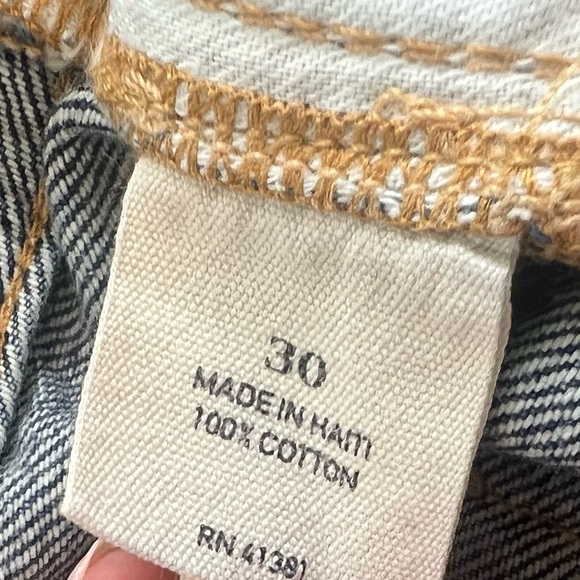 Polo Ralph Lauren Denim Shorts Jean Cut Off  Distressed Size 30 (0534) - Picture 8 of 12